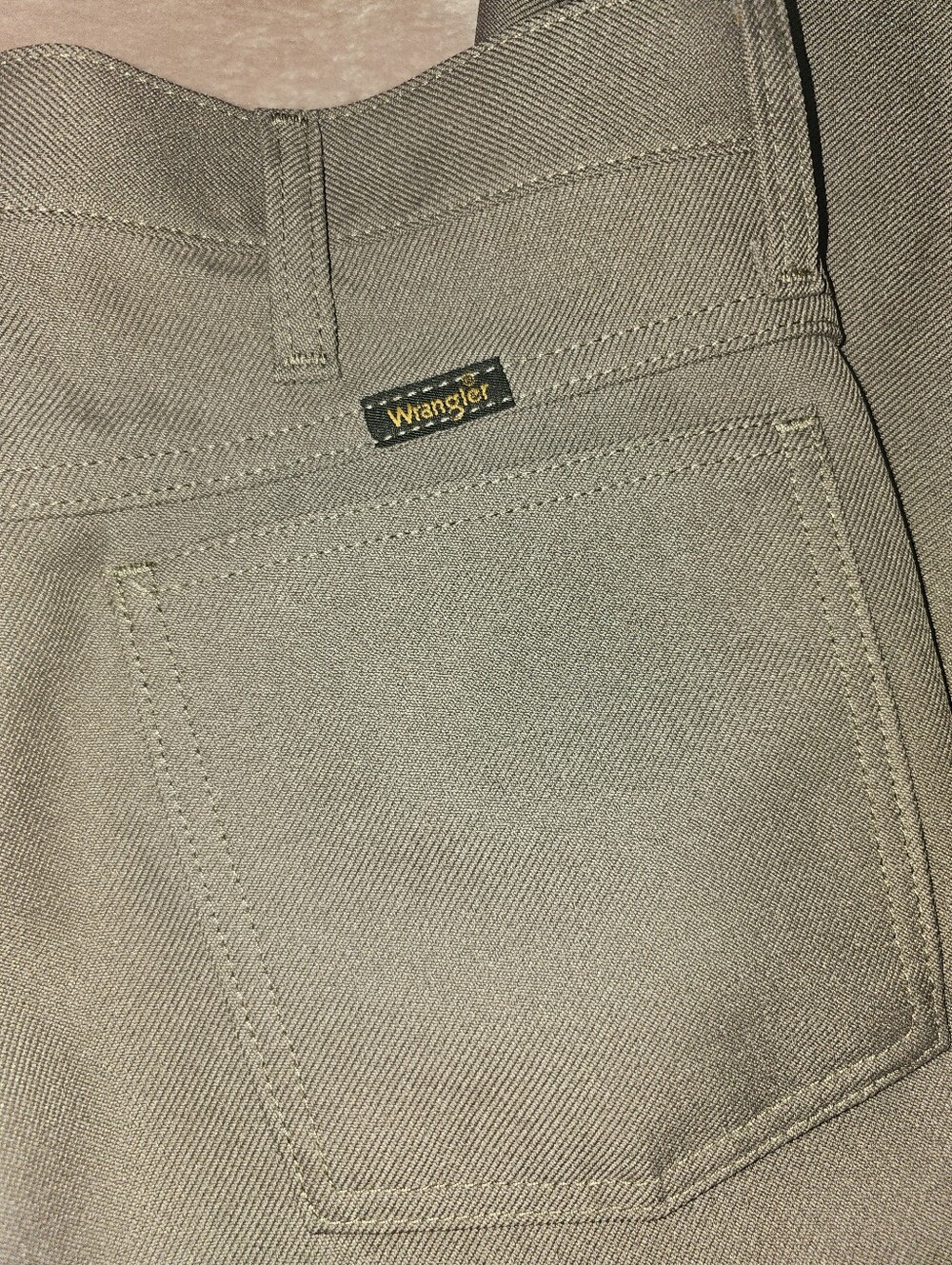 2 Pairs Wrangler 82 HK Ranch Dress Jeans 32x30 - Picture 9 of 10